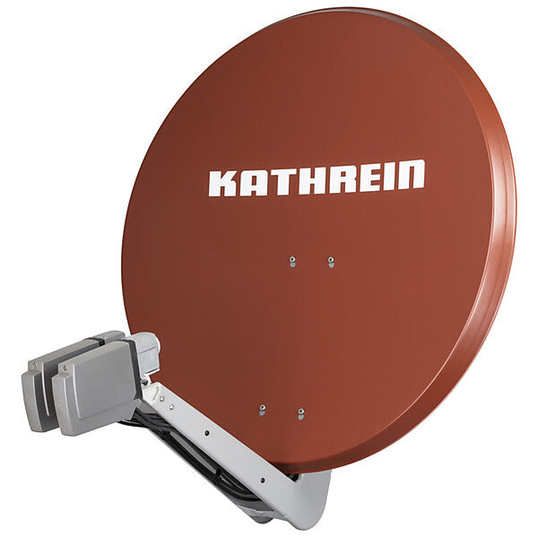 KATHREIN Offset-Parabolantenne 90cm rotbraun CAS 90 ro